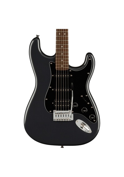 Squier Affinity Strat Hss Frontman 15g Amp Charcoal Frost Metallic Elektro Gitar Seti