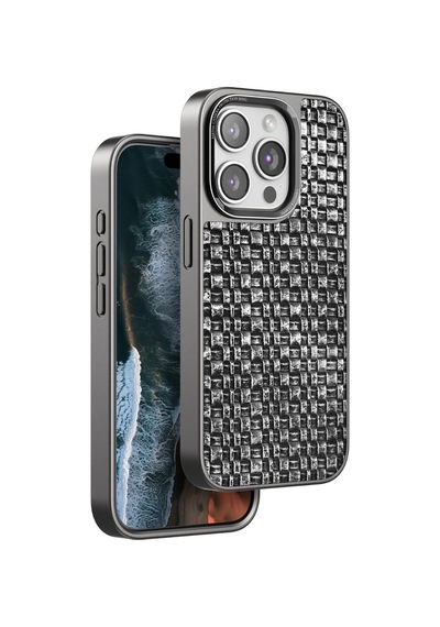 Venco - 62 - İphone 14 Pro Max Brand Kapak - Edntrend - - Gümüş