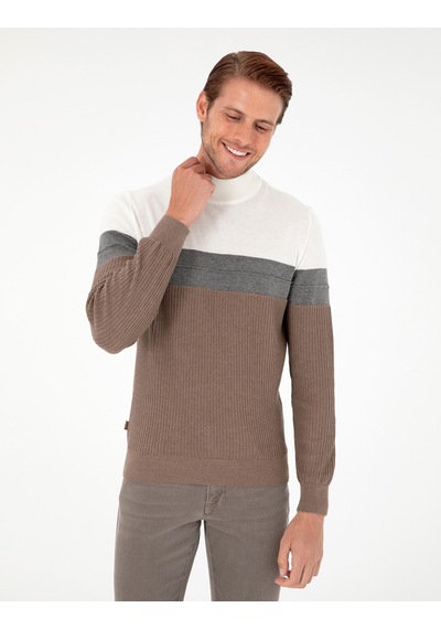 Pierre Cardin Erkek Vizon Melanj Kazak /triko 50300526-vr174 Vizon Melanj Pierre Cardin Erkek Vizon Melanj Kazak /triko 50300526-vr174 Vizon Melanj