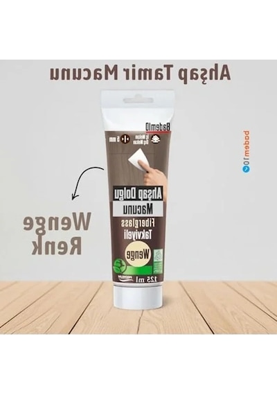 Venge Renk Ahşap Parke Tamir Macunu, 125 Ml Kullanıma Hazır Dolgu Ürünü 1