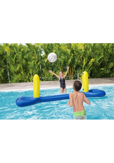Bestway 52133 Voleybol Havuz Oyun Seti 2.52m X 64cm Mavi