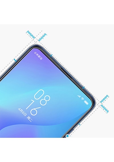 Xiaomi Redmi K20-K20Pro-Mi 9T Tempered Kırılmaz Cam Ekran Koruyu Şeffaf