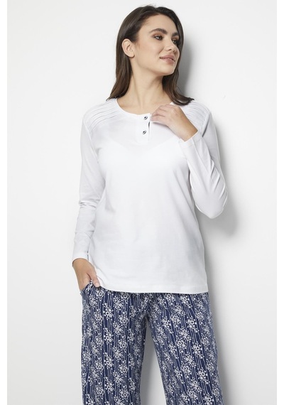 Miorre Doremi White-black Bayan Pijama Takımı 001