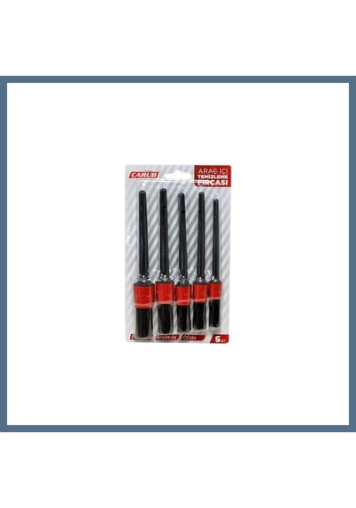 Buradabulabilirsin 5pc Arac Icı Tem Fırcası 1 Adet Bbz