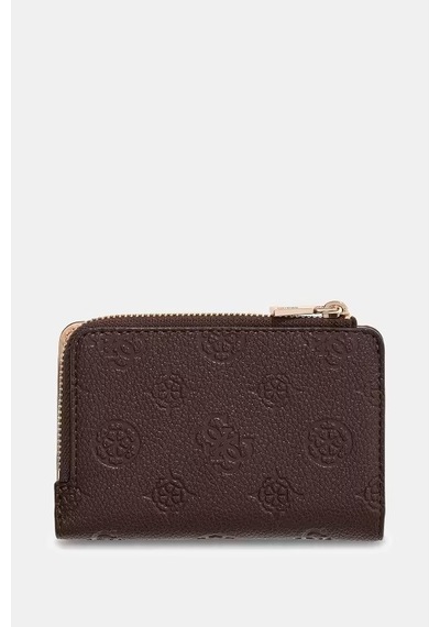 Guess Blake Kadın Fermuarlı Kartlık Swpd2222156 Kahverengi