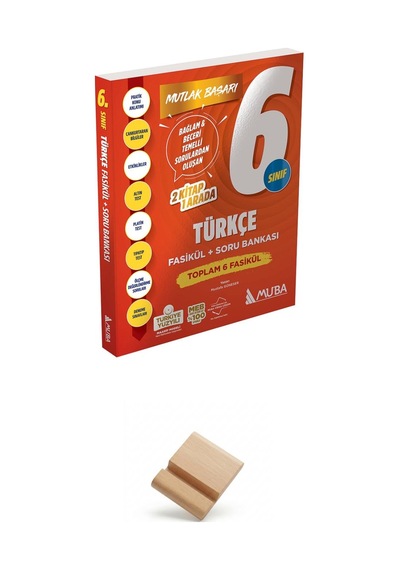 Mutlak Başarı 6. Sınıf Maarif Türkçe Fasikül Soru Bankası + Telefon Standı