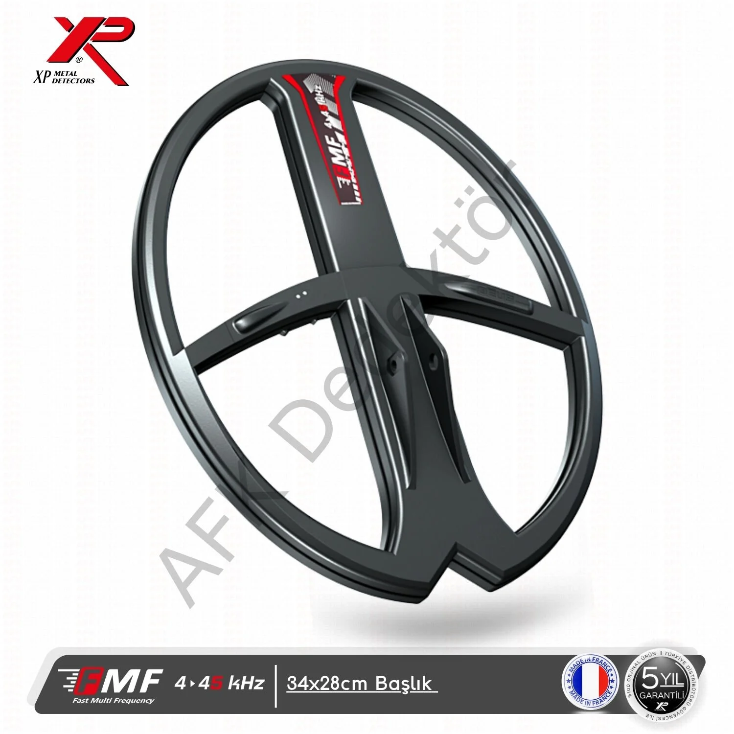 Xp Deus 2 Rc Metal Dedektörü 34x28 Cm Fmf Başlık + Wsa2xl St Kablosuz Kulaklık Derin Arama