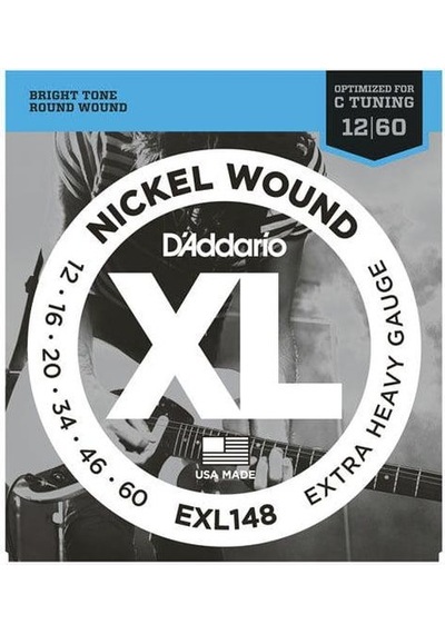 D'addario Exl148 Xl Nickel Wound Elektro Gitar Tel Seti - 12-60 E