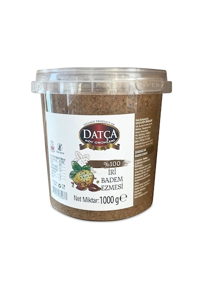 %100 Şekersiz İri Badem Ezmesi 1000 gr