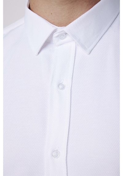 Tudors Modern Slim Fit Pamuklu Kolay Ütü Armürlü Erkek Beyaz Gömlek-4183-beyaz Beyaz Tudors Modern Slim Fit Pamuklu Kolay Ütü Armürlü Erkek Beyaz Gömlek-4183-beyaz Beyaz