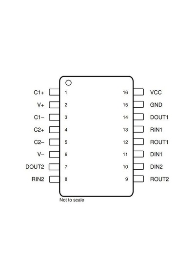 Max3232Idr Soıc-16 Smd Entegre