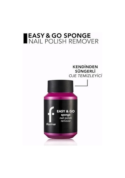 Pratik Süngerli Oje Çıkarıcı - Nail Polish Remover - 000-8682536034289