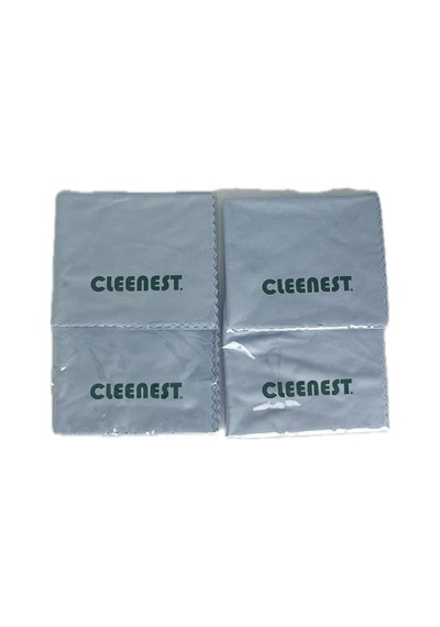 Yüksek Kaliteli Kaşmir İpliğinden Üretilmiş Temizleme Bezi Gözlük Temizleme Bezi Ekranlar, Tabletler İçin, 4 Adet, 15 X 18 Cm Turkuaz