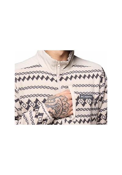 Columbia Erkek Outdoor Çeyrek Fermuarlı Polar Üst 2097741280 Kahverengi Kahverengi