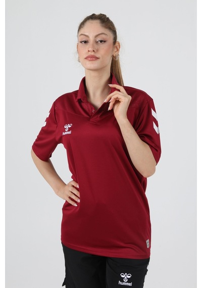 Hummel Oregon Kamp Tişört Bordo.