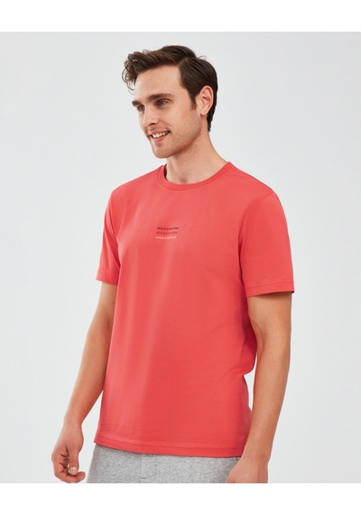 Skechers Essential M Short Sleeve  T-Shirt Erkek Kırmızı Tshirt S241007-600