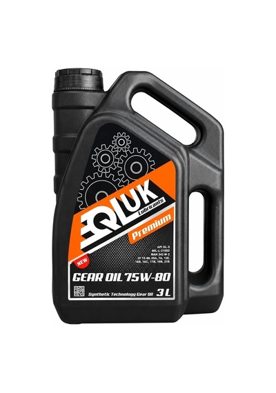 Şanzıman Dişli Yağı 75w80 3 Lt - Qluk-75-80