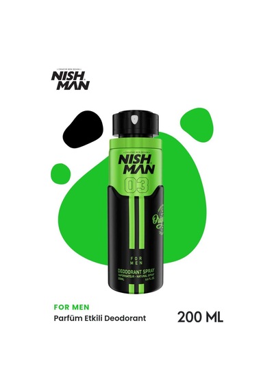 Erkek Sprey Deodorant 21 Saat Etkili Koruma - Wılder - 200 Ml