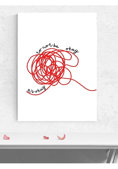 Tr Karmaşık Rahatlık Motivasyon Poster - Afiş - Ofis Çalışma Odası Dekorasyon Diğer
