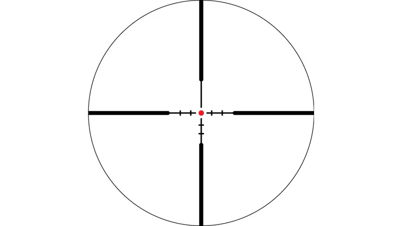 Vortex Crossfire Hd 1-4x24 Illuminated Dead-hold 2a Bdc T.fek Dürbünü Moa Siyah