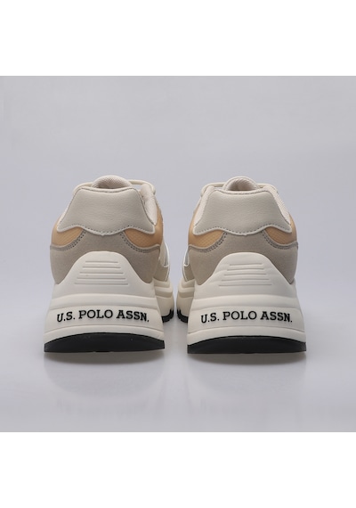 U.S. Polo Assn. 4S VIAVAI 4PR Kadın  Bej Sneaker