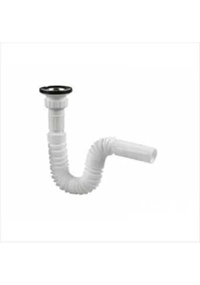 Körüklü Tek Çıkışlı Lavabo Sifonu