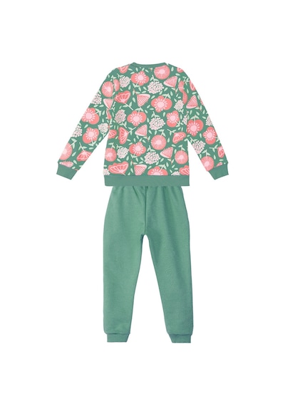 Denokids Pembe Çiçekli Kız Çocuk Yeşil Pembe Eşofman Takım Pembe - Yeşil Denokids Pembe Çiçekli Kız Çocuk Yeşil Pembe Eşofman Takım Pembe - Yeşil
