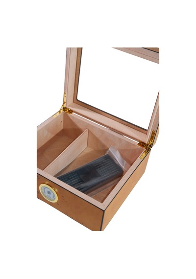 Premiumquality Reina Taba Desenli Sedir Humidor Puro Kutusu - Tr8790