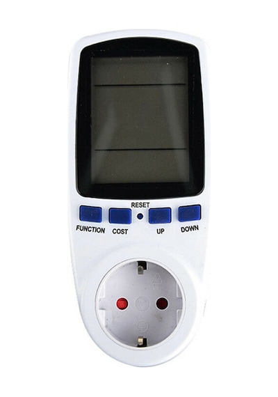Wattmetre Enerji Tüketim Sarfiyat Ölçer Ölçüm Priz 230V-3680W-16A