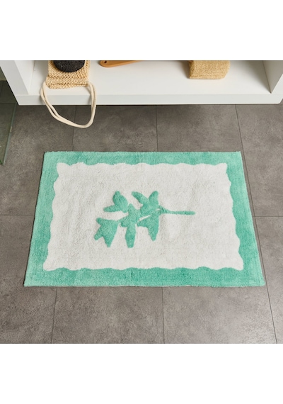 Soft Granny Summer Tufting Banyo Paspası - Beyaz - 60x90 Cm Çok Renkli