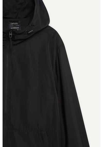 Defacto Su İtici Slim Fit Dar Kesim Kapüşonlu Fermuarlı Mont C5821ax25aubk27 Siyah Defacto Su İtici Slim Fit Dar Kesim Kapüşonlu Fermuarlı Mont C5821ax25aubk27 Siyah