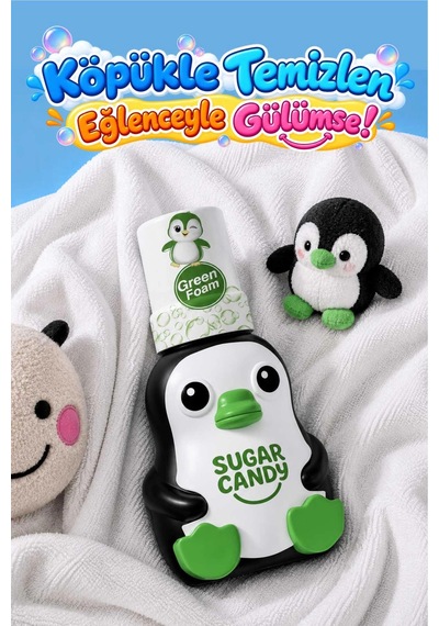Sugar Candy Zeytin Çiçeği Kokulu Doğal Vegan Çocuk Köpük El Sabunu Vıno 350 Ml Paraben İçermeyen Yeş Diğer
