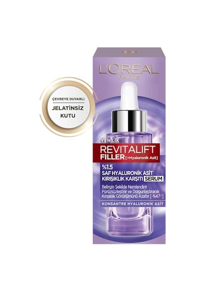 L'Oreal Paris Revitalift Filler %1.5 Saf Hyaluronik Asit   Serum- 30 Ml +C Vit Tester