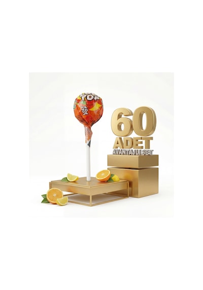 Afia Lolipop Meyve Aromalı Sert Şeker 60x10 Gr