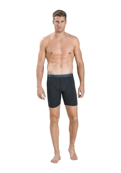 Jiber Erkek Füme Pamuklu Likralı 3 Lü Boxer 268