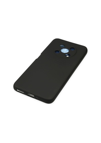 Huawei Nova Y90 Kılıf Nano İçi Kadife Silikon - Siyah Çr