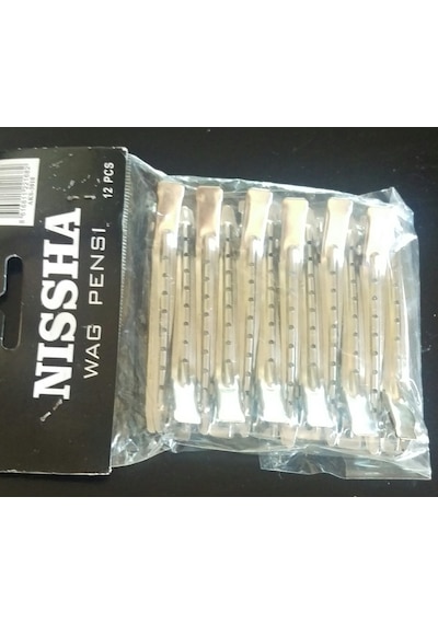 Saç Pensi.Büyük Boy Metal Pens.Wag Pensi Wsp76760