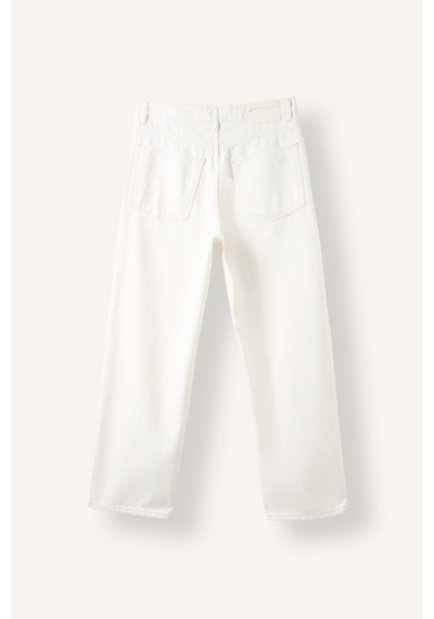 Defacto Beş Cep Detaylı Baggy Fit Jean Pantolon I4065ax26aubg714 Bej-bg714