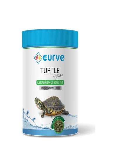 Curve Turtle Sticks Kaplumbağa Yemi 100 Ml