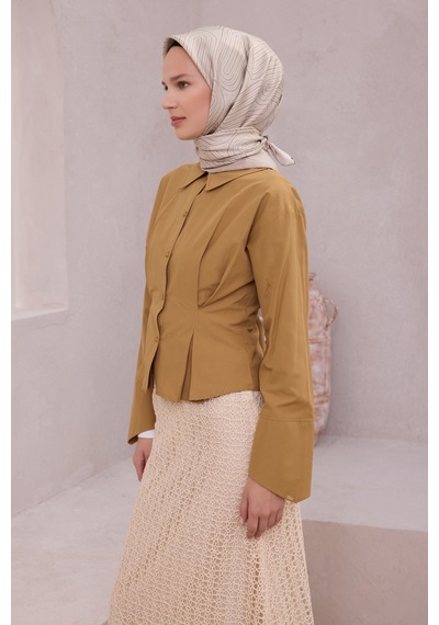 BELLİ İpek Twill Eşarp 4209d01 Taş - 80