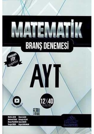 Pes Yayınları Ayt Branş Deneme Matematik 1240 2021