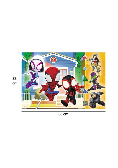 Trefl Spidey Ve Mucizevi Arkadaşları 60 Parça Puzzle - Marvel Lisanslı Eğitici Çocuk Yapboz 4+ Yaş