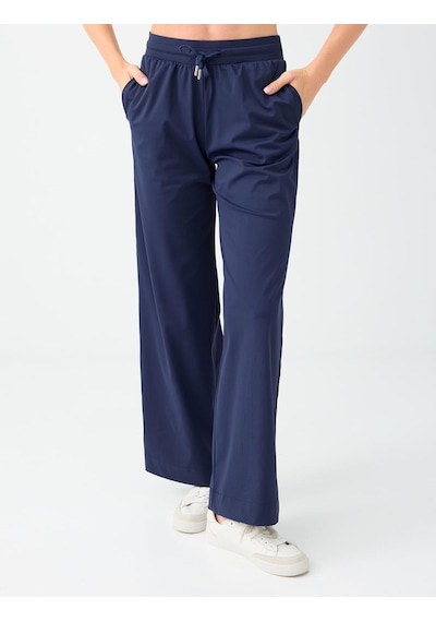 Jimmy Key Lacivert Cep Detaylı Beli Lastikli Örme Pantolon 6sw186585494