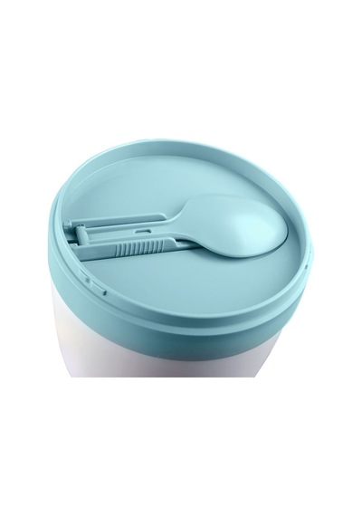 Emilahome Mıxme Muesli Cup 650 Ml Beslenme Kabı &yoğurt Kabı & Mama Kabı Turkuaz - 873535709 Turkuaz