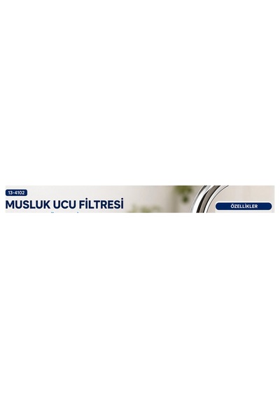 Bay 12 Adet Musluk Ucu Filtresi 6 Katmanlı - Taşlı 360 16-19mm Tüm Musluklara Uyum Kireçlenme Yapmaz Bx40 Najmadd Standart