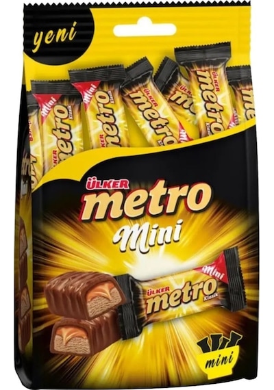 Ülker Metro Mini Çikolata 10 x 102 G