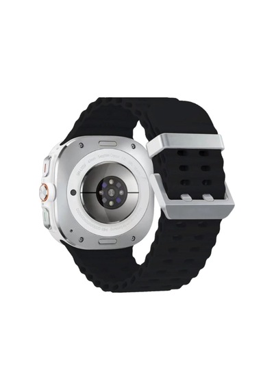 Watch 7 Ultra Kr417 Rug Silikon Kordon Saat Değildir - Siyah