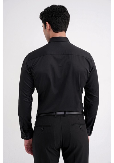 Gk 753 Gömlek Slim Siyah Siyah