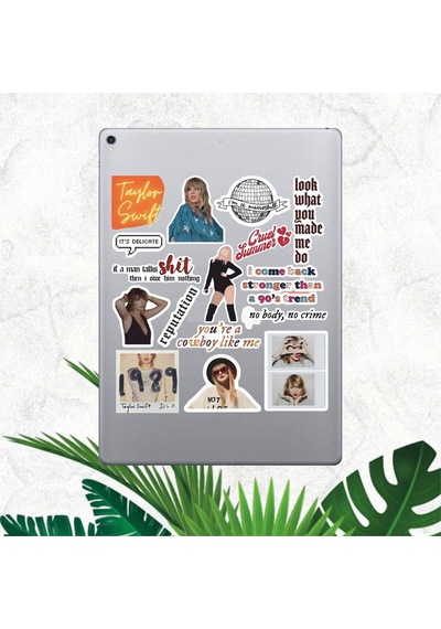 Taylor Swift Seri 2 Sticker Seti Bullet Journal Sticker Defter Çıkartma Scrapbook Diğer