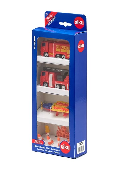 Siku Gift Set Fire Brigade 6330 Çok Renkli